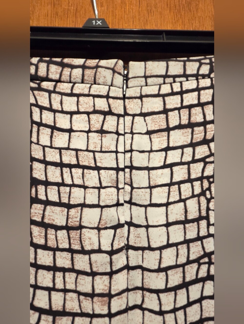 Carmen Silky Layered Maxi Reptile Print Luxury Skirt Sz4 - Picture 6 of 9